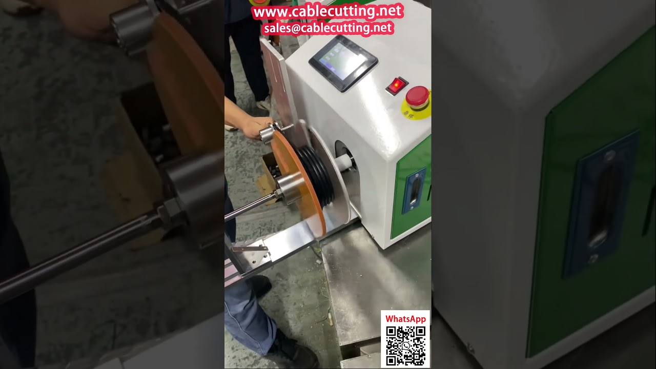 Enrouleuse Automatique Polyvalente à Alignement pour Divers Câbles
